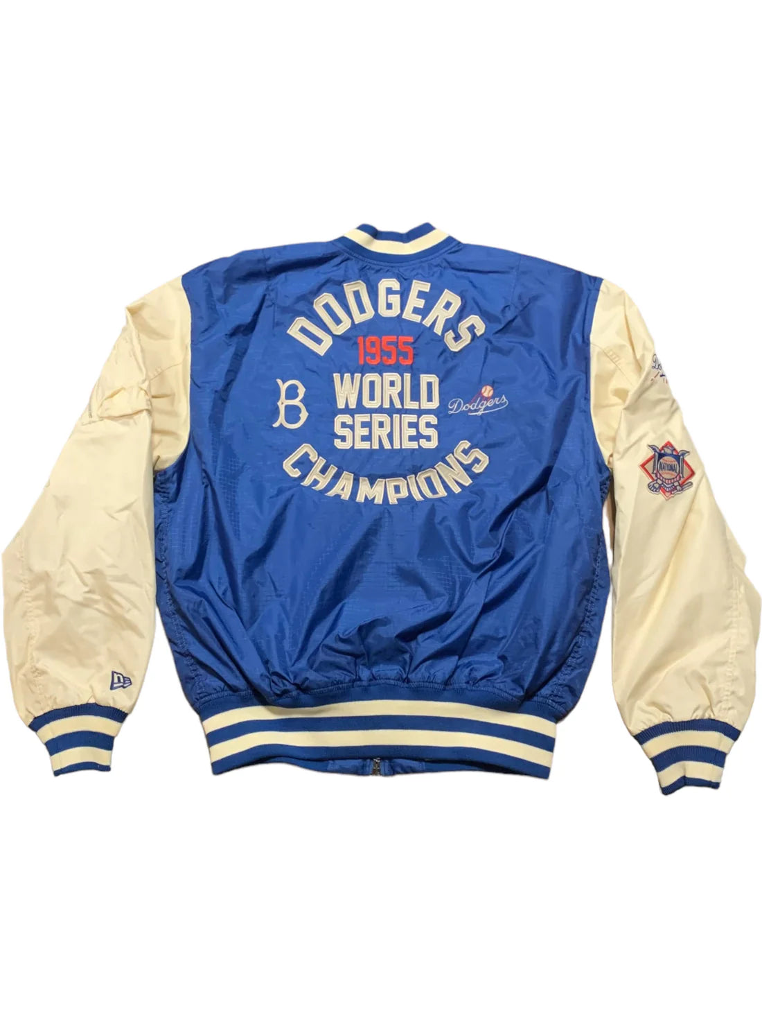 New Era Los Angeles Dodgers MLB World Series Varsity Jacket Blue
