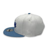 LA Lakers 17X Champs 9FIFTY New Era Snapback White & Sky Blue Hat