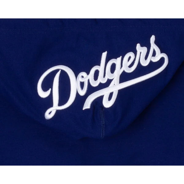 LOS ANGELES DODGERS CLASSIC CHENILLE DK FZ PO HOODIE (UNIVERSITY BLUE)