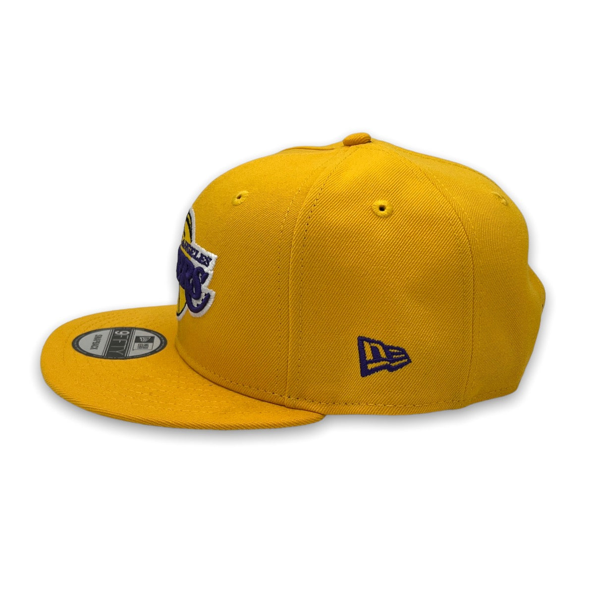 Los Angeles Lakers 17X Champs 9FIFTY New Era Snapback Yellow Hat