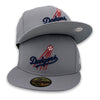 Los angeles Dodgers 1958 New Era 59FIFTY Gray Hat