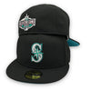 Mariners 2001 All Star Game New Era 59FIFTY Black Hat Aqua UV