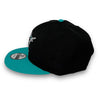 Marlins 03 WS 9FIFTY New Era Black & Teal Snapback Hat