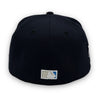 Mets 2000 WS 59FIFTY New Era Navy Fitted Hat Blue Reef Bottom