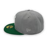 Mets 40th Anniversary New Era 59FIFTY Grey & Green Hat Grey UV