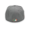 Mets 40th Anniversary New Era 59FIFTY Grey & Green Hat Grey UV