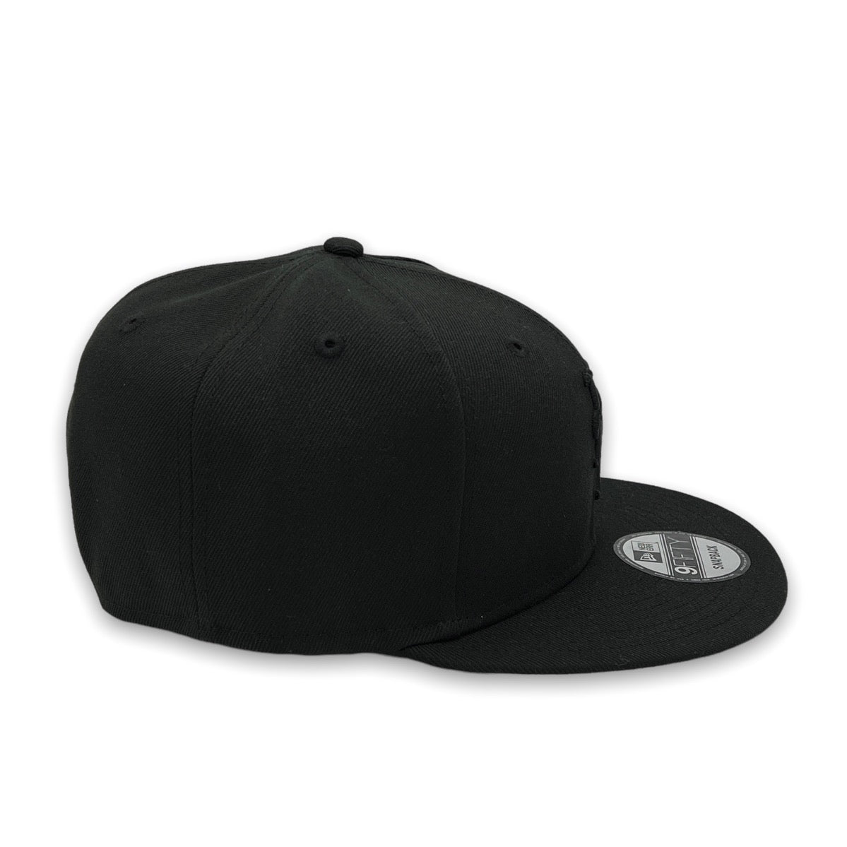 Mets Basic 9FIFTY New Era Snapback Black on Black Hat