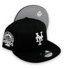 Mets Shea Stadium 9FIFTY New Era Black Snapback Hat Grey Bottom