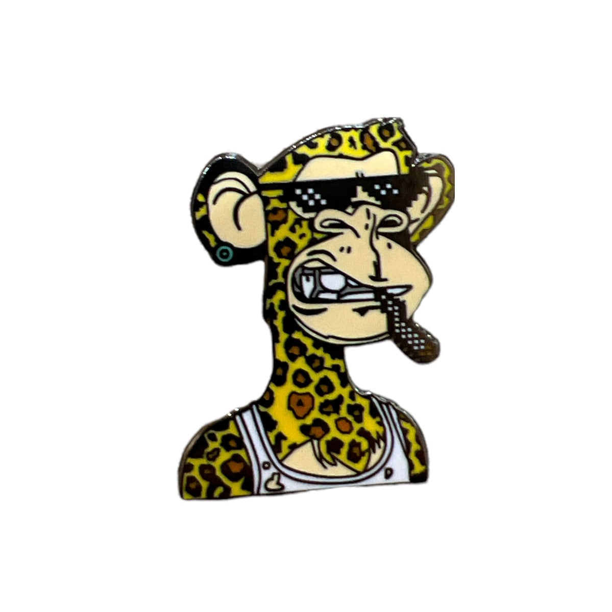 Monkey Smoky NFT Pin from USA Cap King™