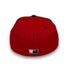 NYC KWS Mets New Era 59FIFTY Red & H Red Hat Pink Botton