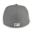 NY Mets '00 Subway Series New Era 59FIFTY Light Grey Hat Grey bottom