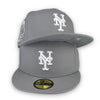 NY Mets '00 Subway Series New Era 59FIFTY Light Grey Hat Grey bottom