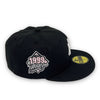 NY Yankees 1999 WS 59FIFTY New Era Black Hat Pink Bottom