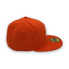 NY Yankees Basic New Era 59FIFTY Orange Fitted Hat