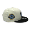 New York Knicks 2X Champs 9FIFTY New Era Snapback Chrome & Black Hat