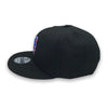 New York Mets 2013 ASG 9FIFTY New Era Black Snapback Hat Pink Bottom