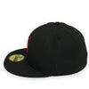 New York Mets 40th Anni. 59FIFTY New Era Fitted Black Hat Grey Bottom