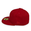 New York Mets 50th Anni. 59FIFTY New Era Fitted Red Hat Grey Bottom