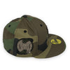 New York Mets 00 Subway Series 59FIFTY Camo Hat Gray Bottom