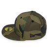 New York Mets 00 Subway Series 59FIFTY Camo Hat Gray Bottom