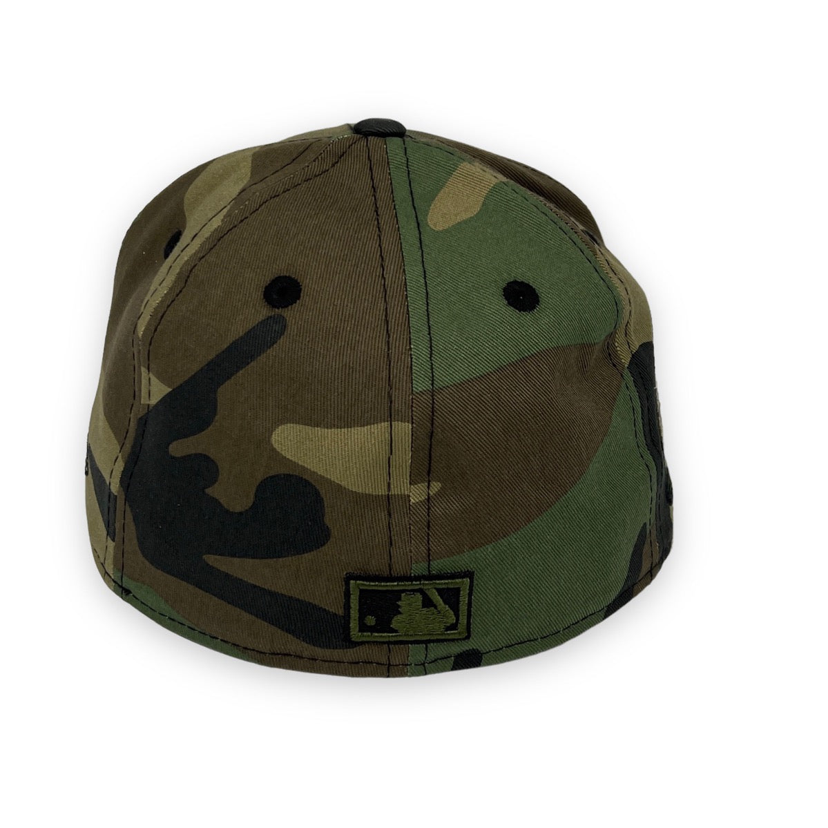 New York Mets 00 Subway Series 59FIFTY Camo Hat Gray Bottom