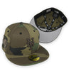 New York Mets 00 Subway Series 59FIFTY Camo Hat Gray Bottom