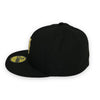 New York Mets 60th Anni. 59FIFTY New Era Fitted Black Hat Grey Bottom