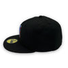 New York Mets Authentic Collection Alt 59FIFTY MLB Fitted Black Hat
