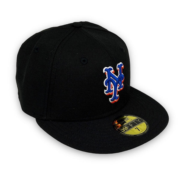 New York Mets Authentic Collection Alt 59FIFTY MLB Fitted Black Hat