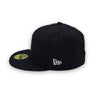 NY Mets Basic New Era 59FIFTY Navy Blue Fitted Hat
