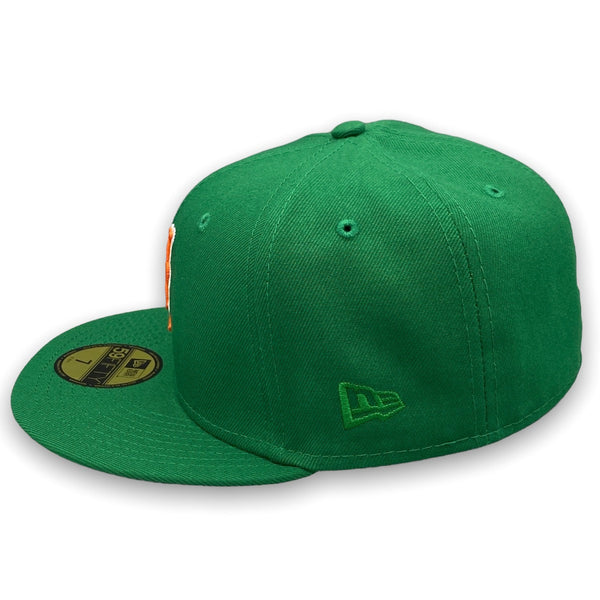 New York Mets Final Season New Era 59FIFTY Kelly Green Fitted Hat