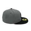 New York Yankees Basic 59FIFTY New Era Gray & Black Hat