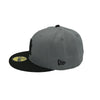 New York Yankees Basic 59FIFTY New Era Gray & Black Hat