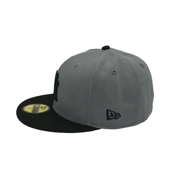 New York Yankees Basic 59FIFTY New Era Gray & Black Hat