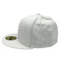 New York Yankees Basic 59FIFTY New Era White on White Hat