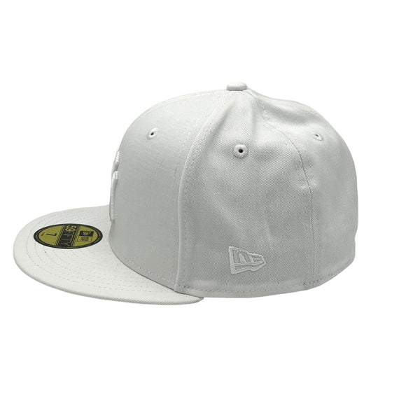 New York Yankees Basic 59FIFTY New Era White on White Hat