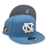 North Carolina Tar Heels 9FIFTY New Era Sky Blue Snapback Hat