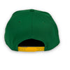 Oakland A's '89 WS 9FIFTY New Era Green & Yellow Snapback Hat