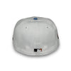 Tigers New Era 59FIFTY White & Radiant Blue Hat Green Botton