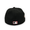 Philadelphia Phillies 100th Anni. New Era 59FIFTY Black Hat Gray Bottom