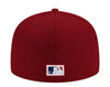 Philadelphia Phillies 80 WS New Era 59FIFTY Cardinal Fitted Hat