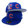 Chicago Cubs City Cluster Coll. New Era 59FIFTY Fitted Blue Hat