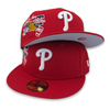 Philadelphia Phillies City Cluster Coll. New Era 59FIFTY Fitted Red Hat