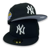 NY Yankees 99 WS 59FIFTY New Era Black Fitted Hat