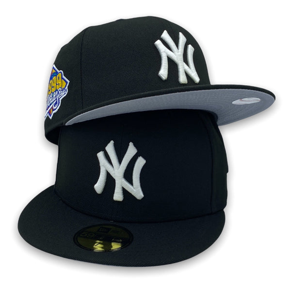 NY Yankees 99 WS 59FIFTY New Era Black Fitted Hat