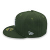 NY Yankees Basic New Era 59FIFTY Riffle Green Fitted Hat