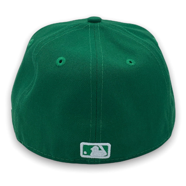 NY Yankees Basic New Era 59FIFTY Kelly Green Fitted Hat