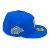 Frozen Blue Coll. Brewers New Era 59FIFTY Snapshot Fitted Hat Baby Blue Bottom