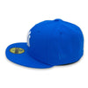 Frozen Blue Coll. NY Yankees New Era 59FIFTY Snapshot Fitted Hat Baby Blue Bottom