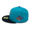Florida Marlins 1997 World Series 59FIFTY New Era Fitted Teal & Black Hat